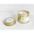 Limited-Edition Frankincense + Myrhh Large Gold Tin Soy Candle